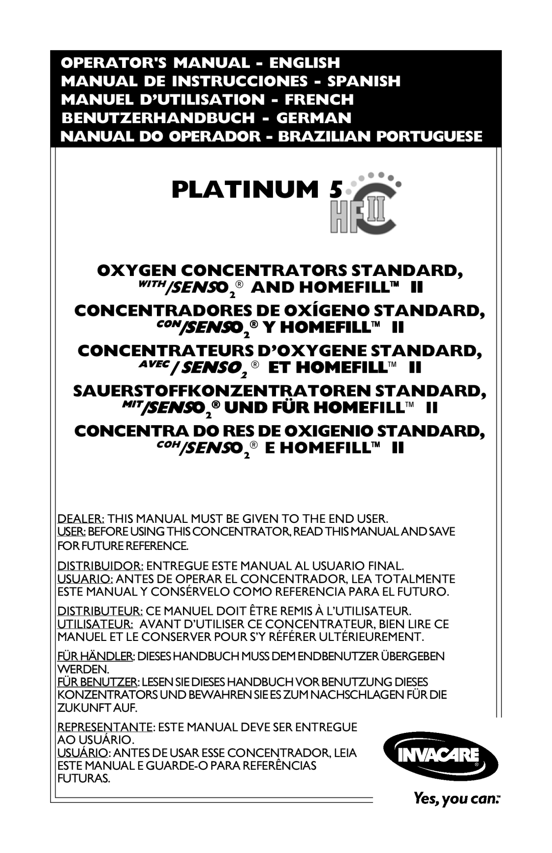 Invacare PLATINUM 5 manual Platinum, Distributeur CE Manuel Doit Être Remis À L’UTILISATEUR 