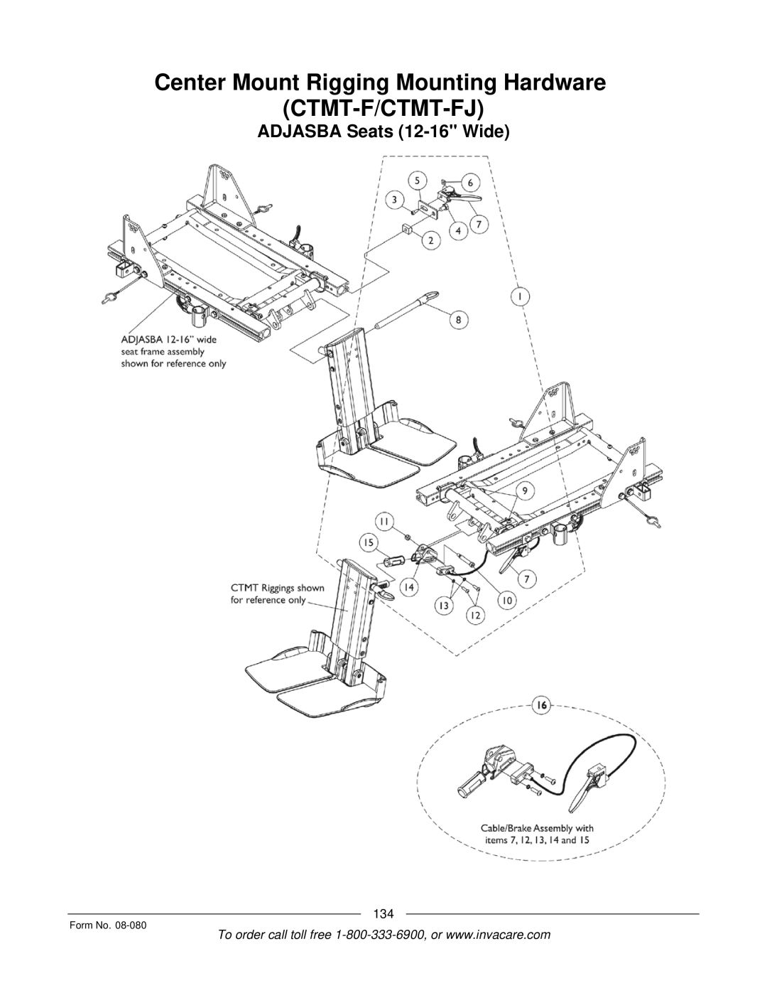 Invacare Powered Wheelchair manual Ctmt-F/Ctmt-Fj 