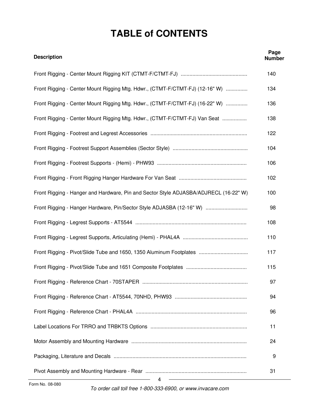 Invacare Powered Wheelchair manual 122 