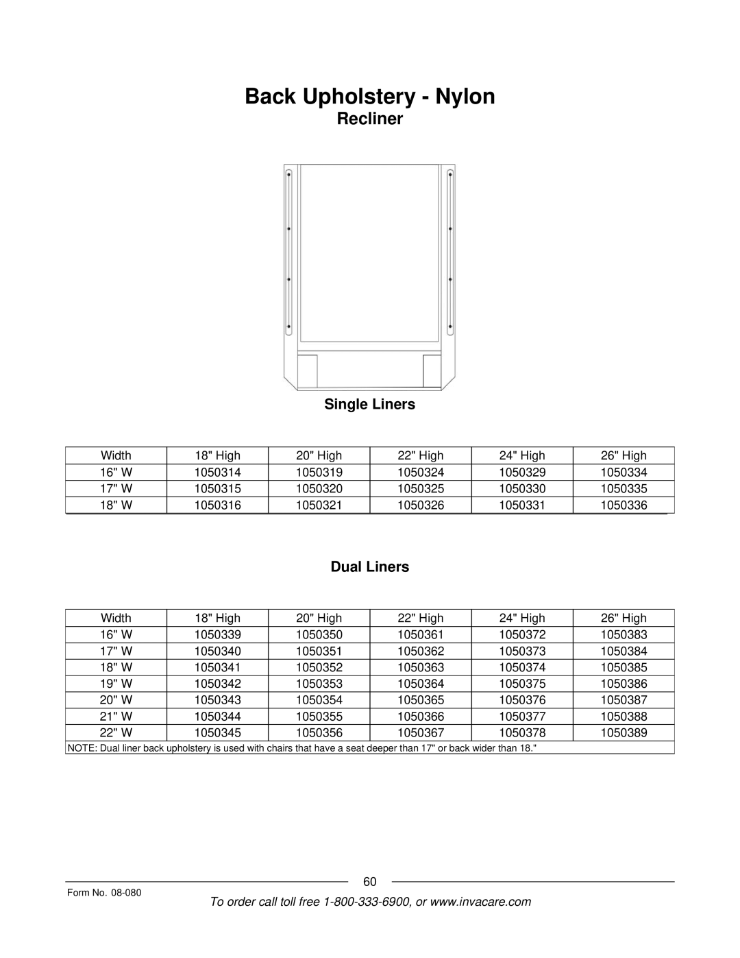 Invacare Powered Wheelchair manual Recliner 