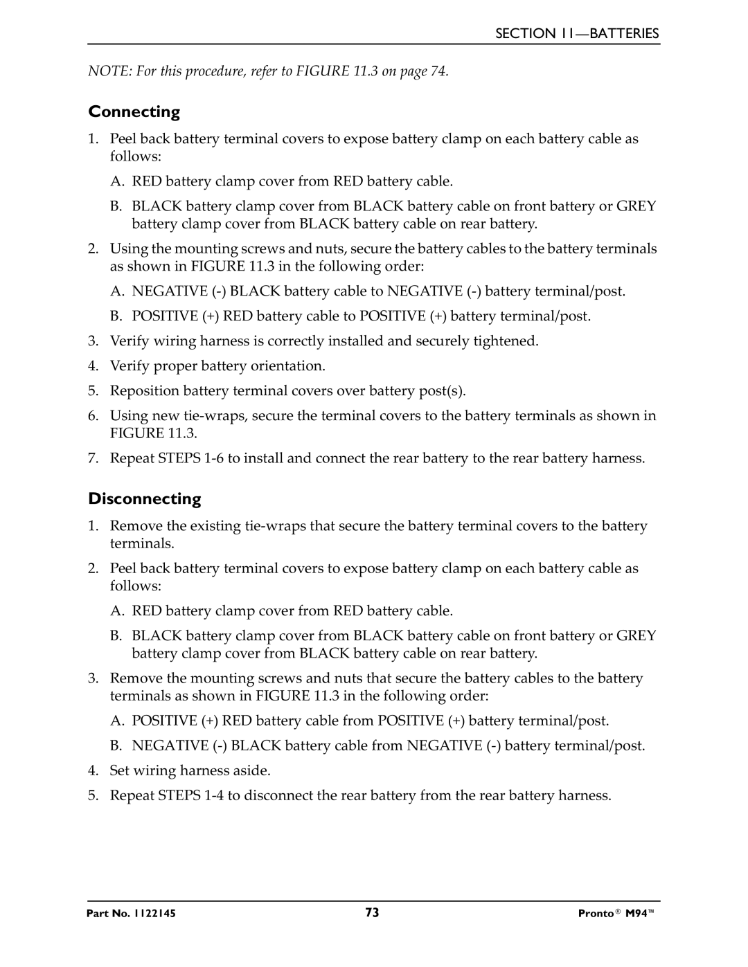 Invacare Pronto M71 manual Connecting, Disconnecting 