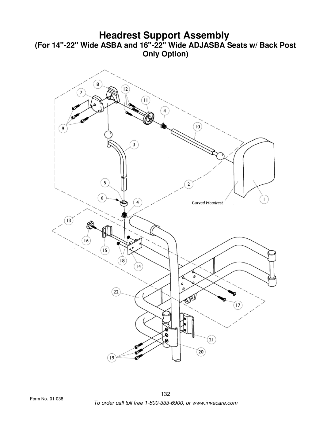 Invacare ESS-PTO, PTO-STM manual 132 