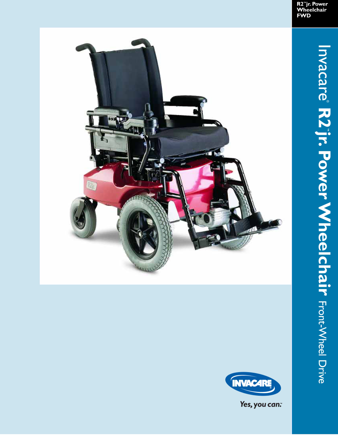 Invacare R2 jr manual Invacare R2jr. Power Wheelchair Front-Wheel Drive 