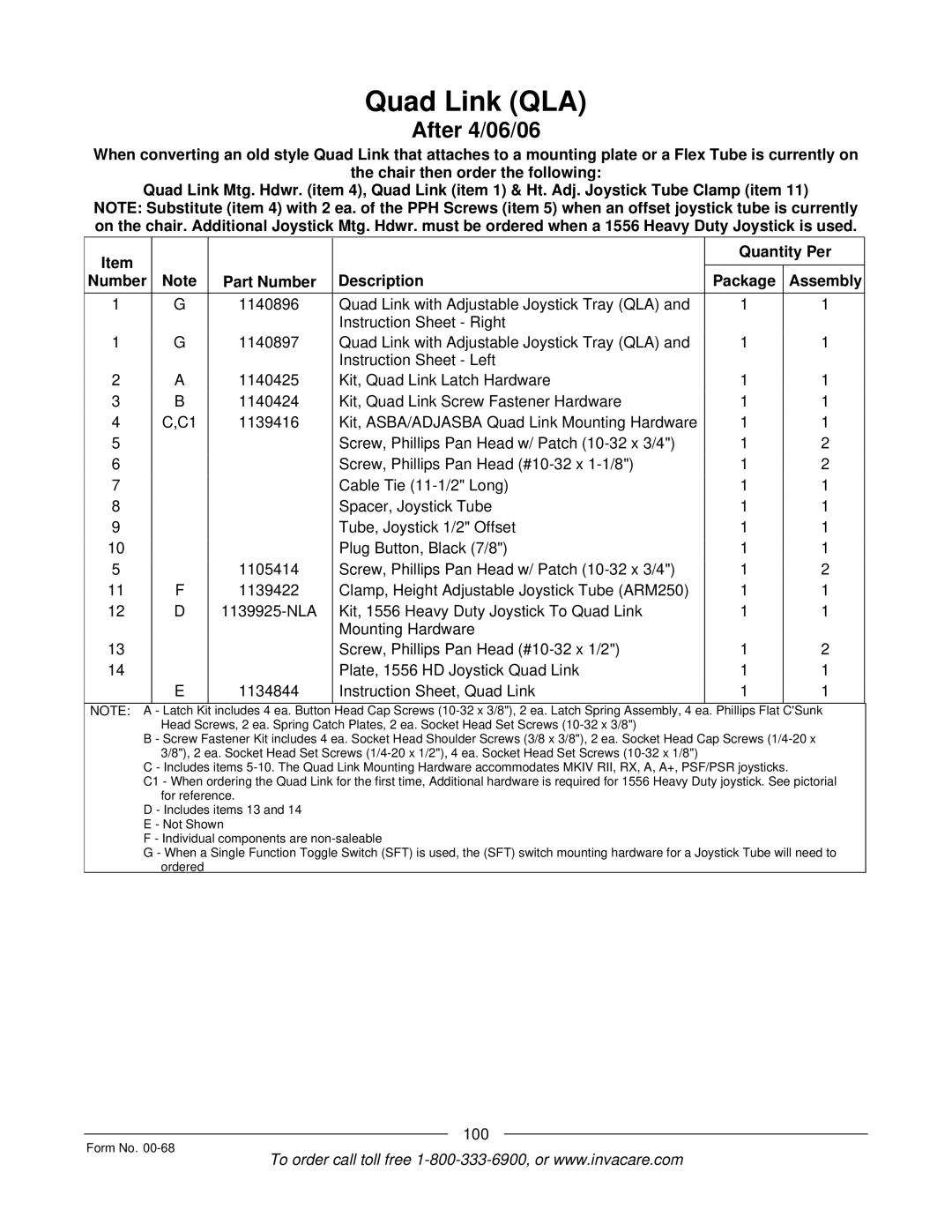 Invacare R2TM manual 100 