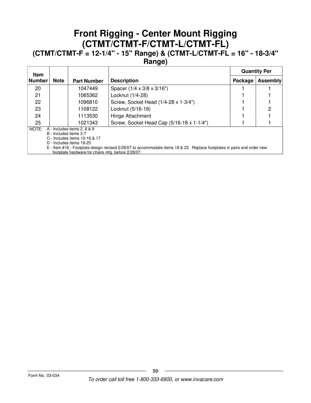 Invacare Storm Series manual Includes 