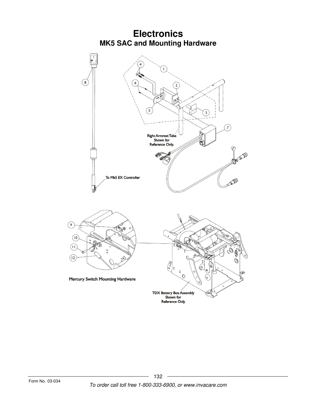 Invacare Storm Series manual Electronics 