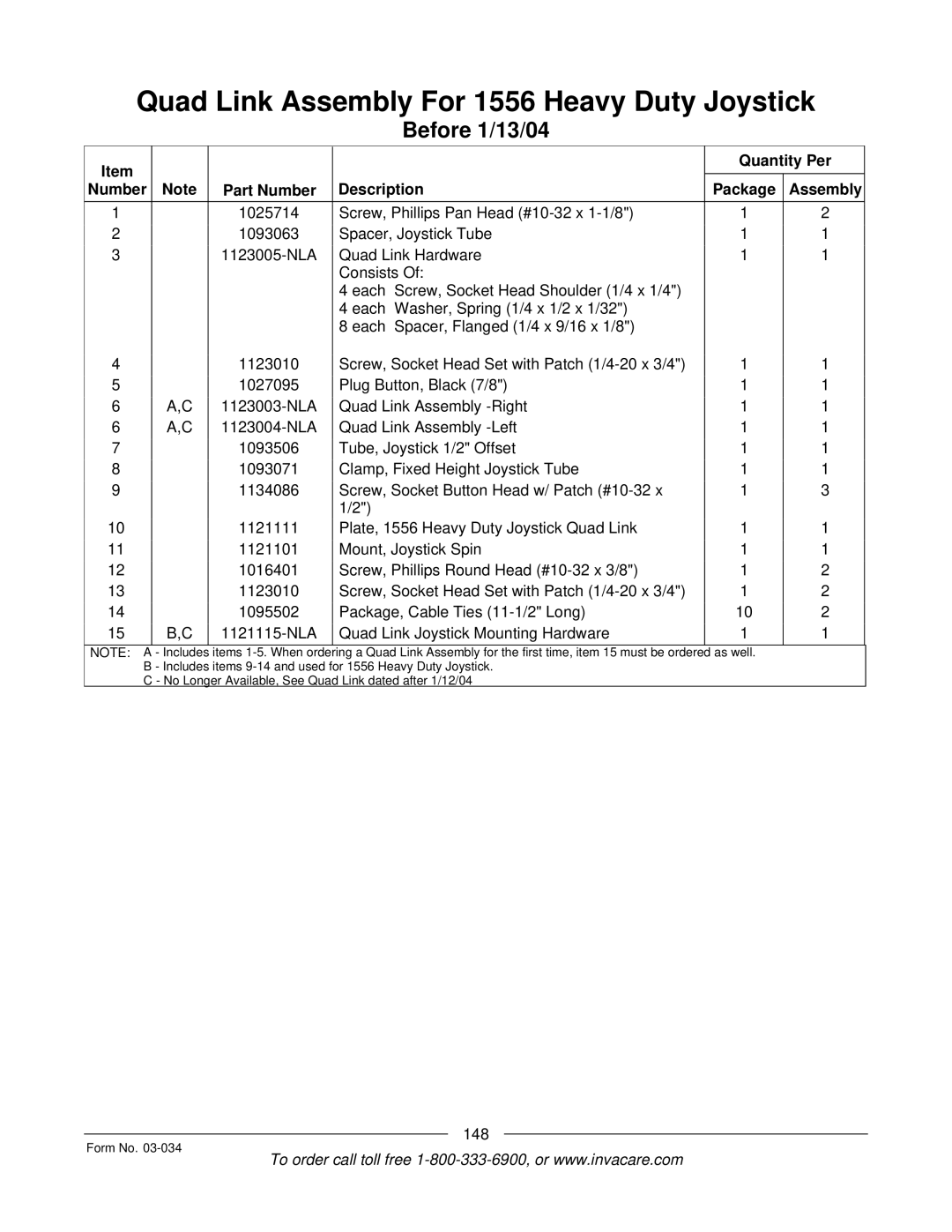 Invacare Storm Series manual 148 