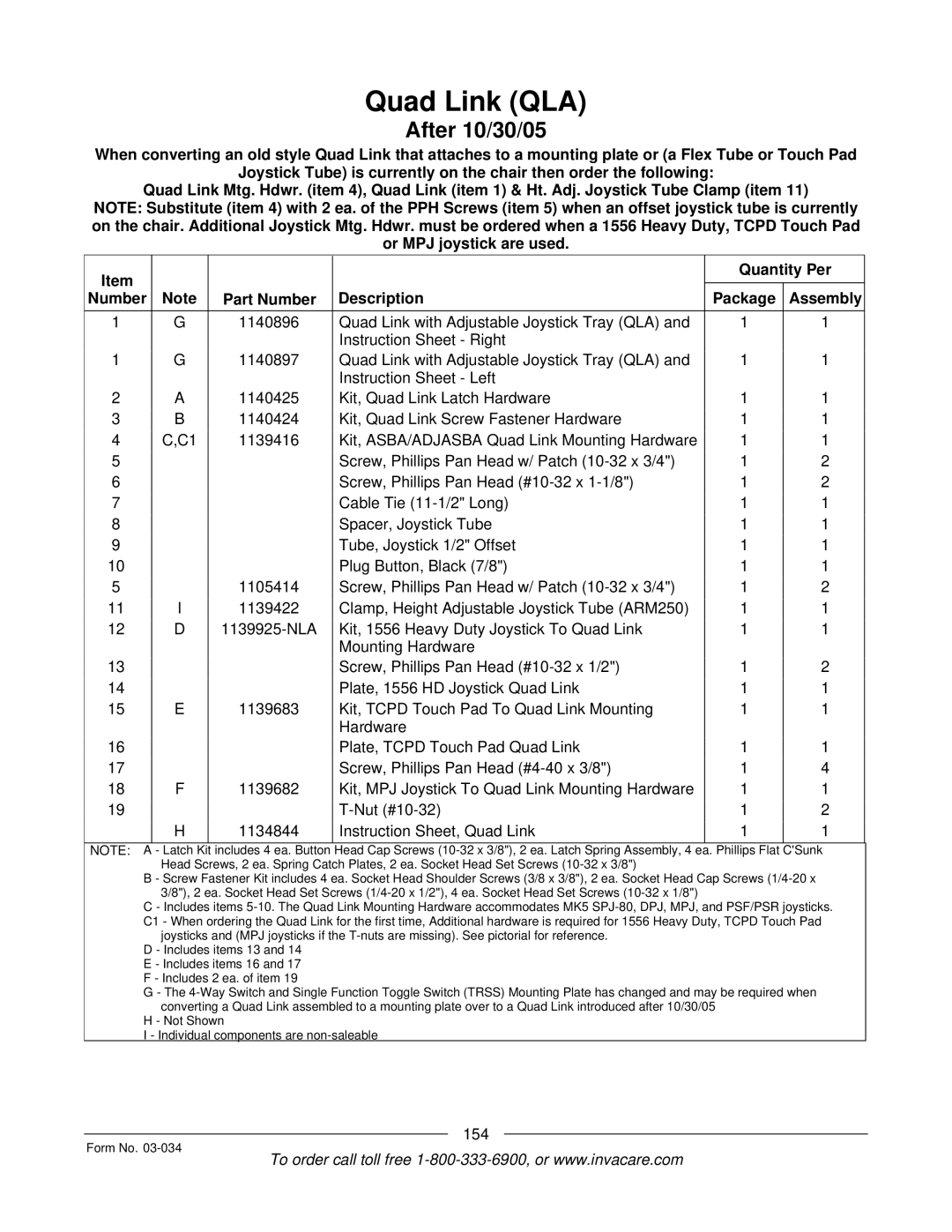 Invacare Storm Series manual 154 