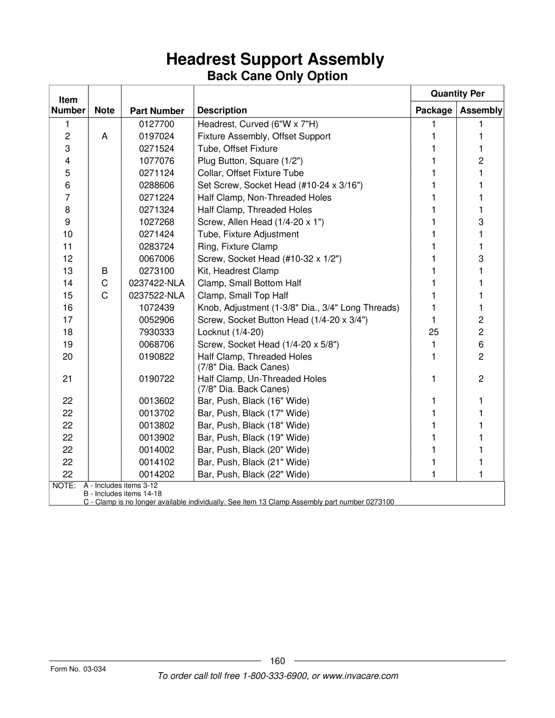 Invacare Storm Series manual 160 