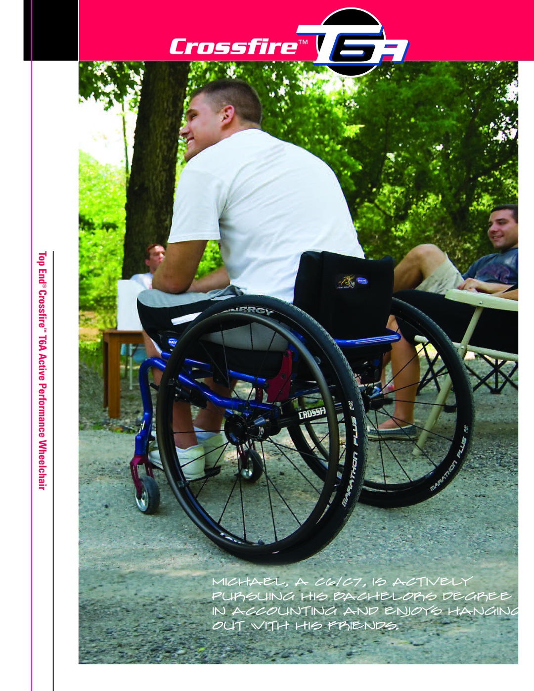 Invacare T6A manual Crossfire 