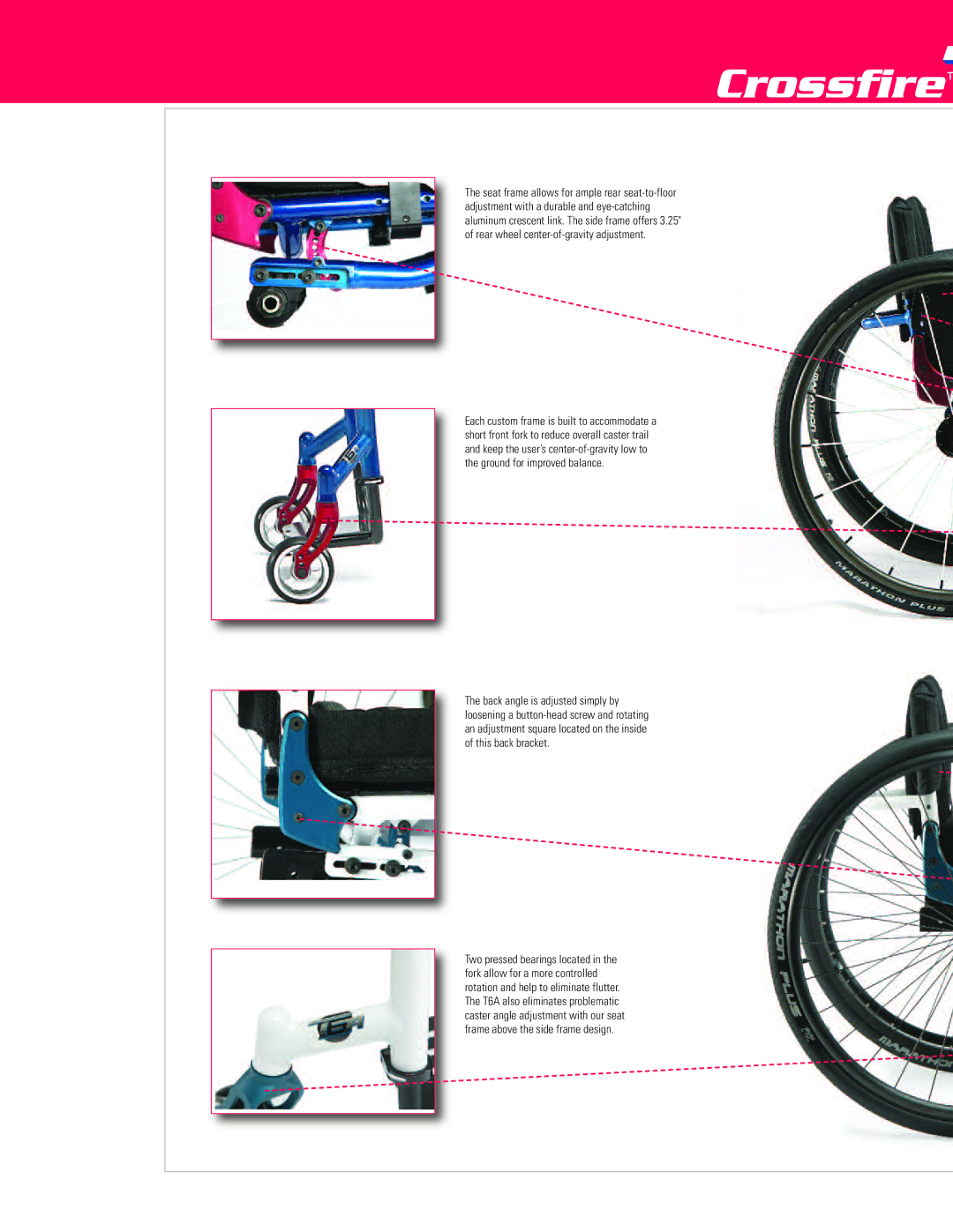 Invacare T6A manual Crossfire 