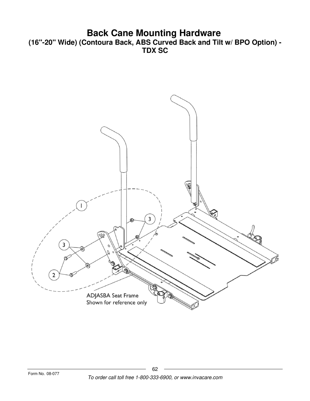 Invacare TDX SPREE manual Tdx Sc 