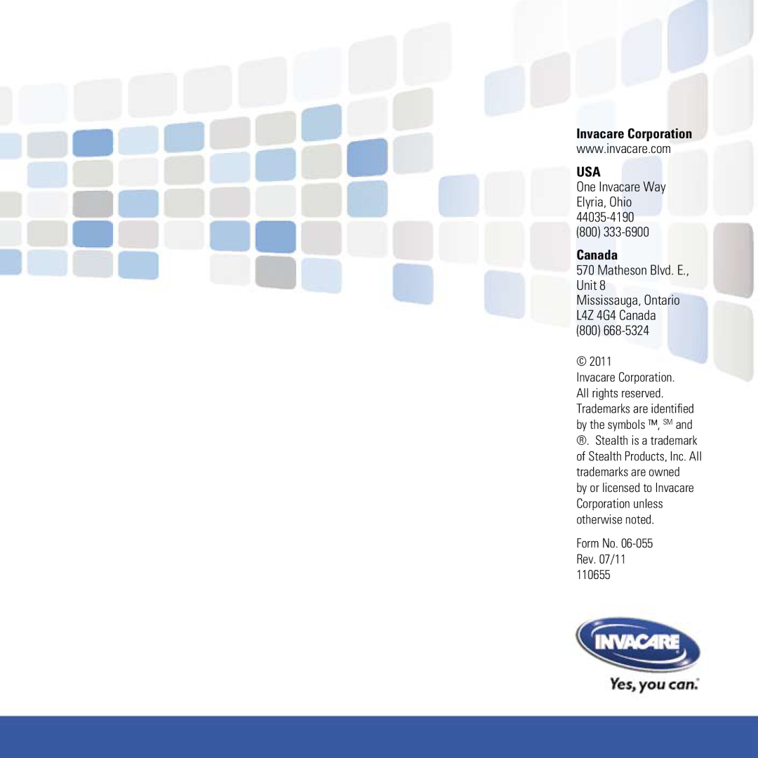 Invacare TDX SC, TDX SR, TDX SPREE manual Usa 