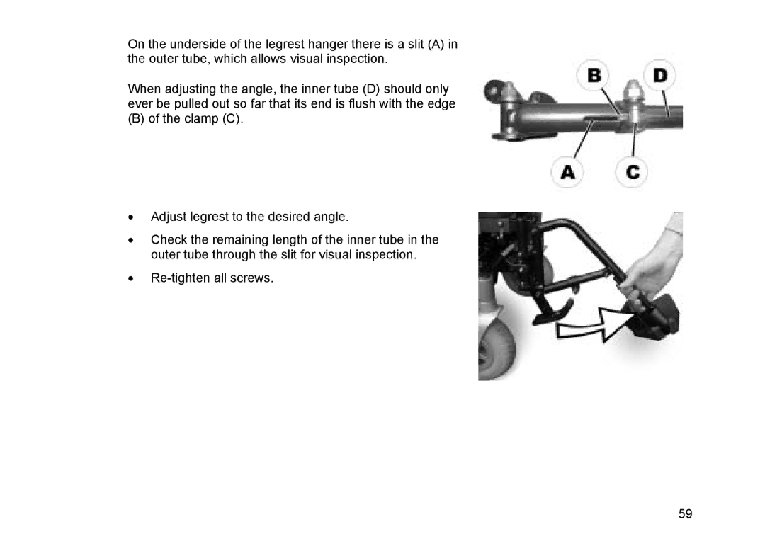 Invacare Topan user manual 