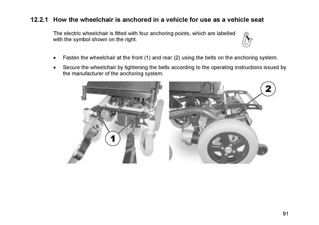 Invacare Topan user manual 