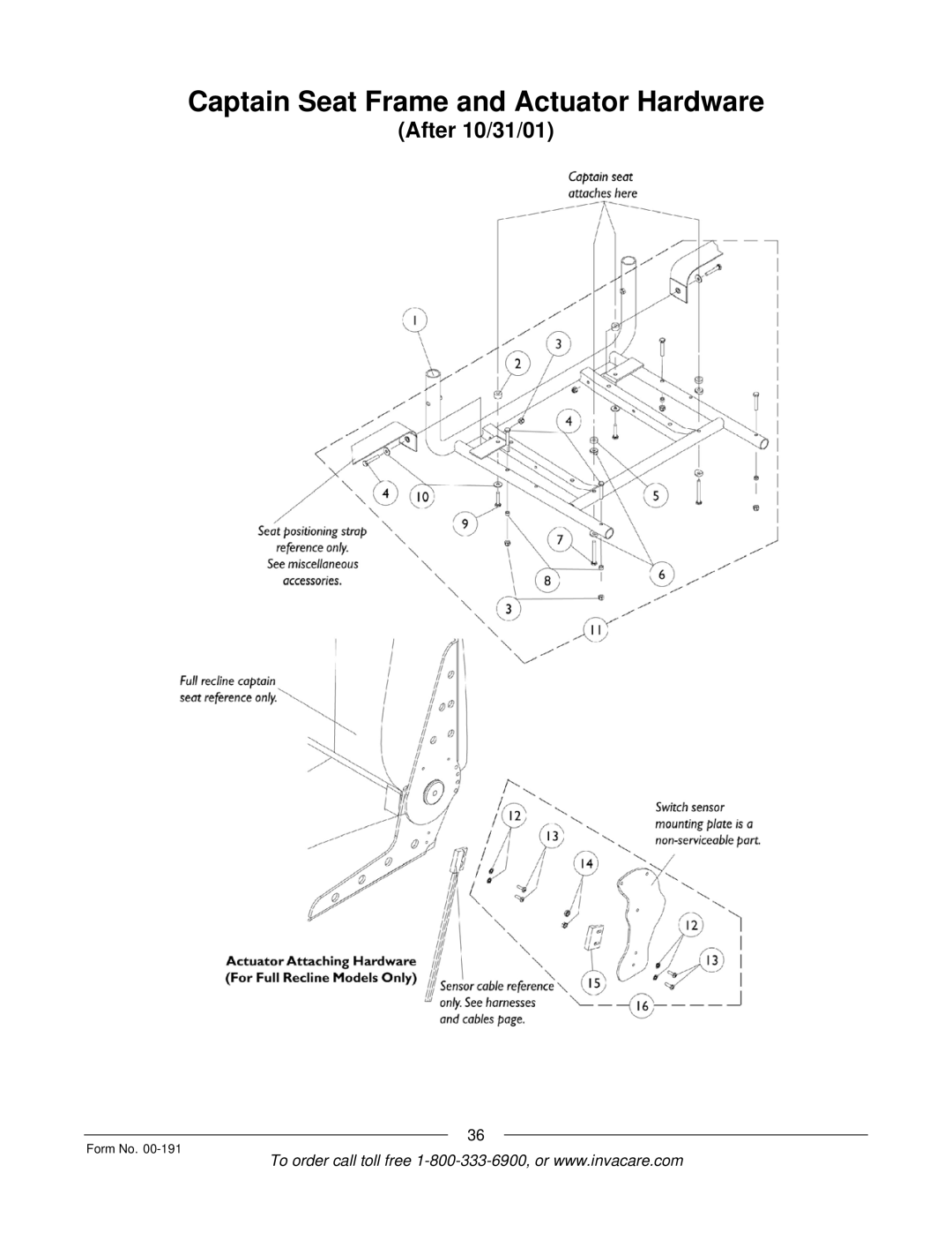 Invacare TorqueTM 3, TorqueTM SE, TorqueTM SP, Ranger XTM, Arrow manual After 10/31/01 