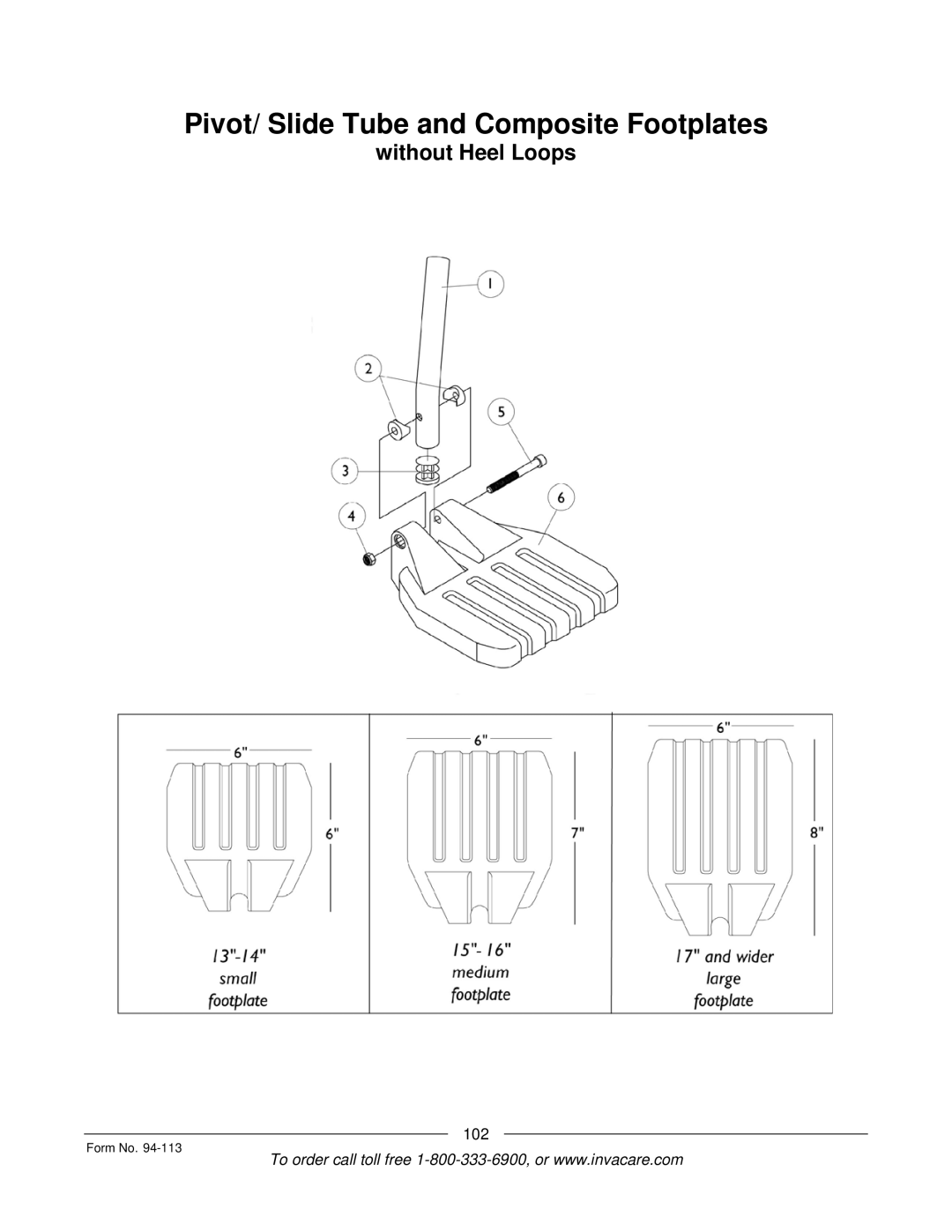 Invacare TorqueTM manual 102 