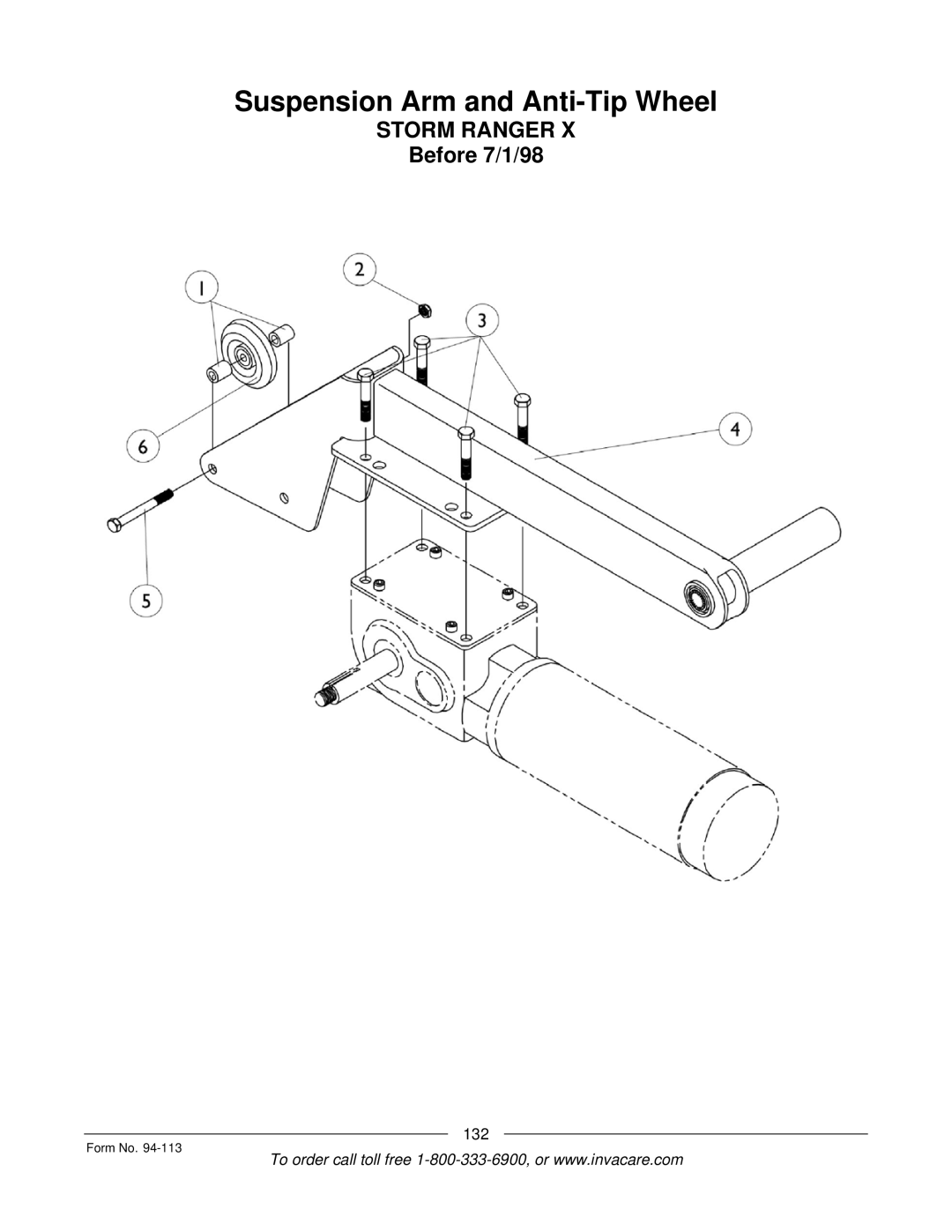 Invacare TorqueTM manual Storm Ranger 