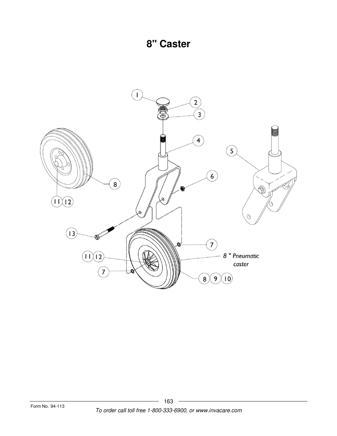 Invacare TorqueTM manual 163 