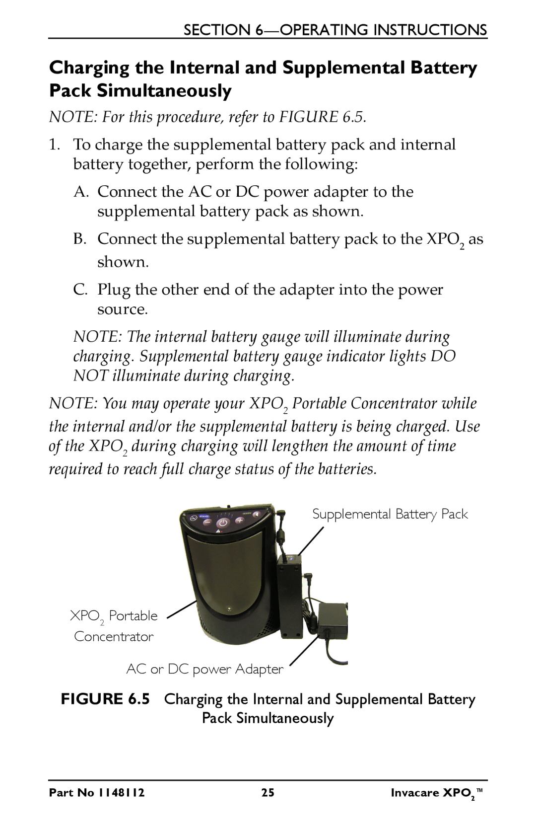 Invacare XPO100B user manual Operating Instructions 