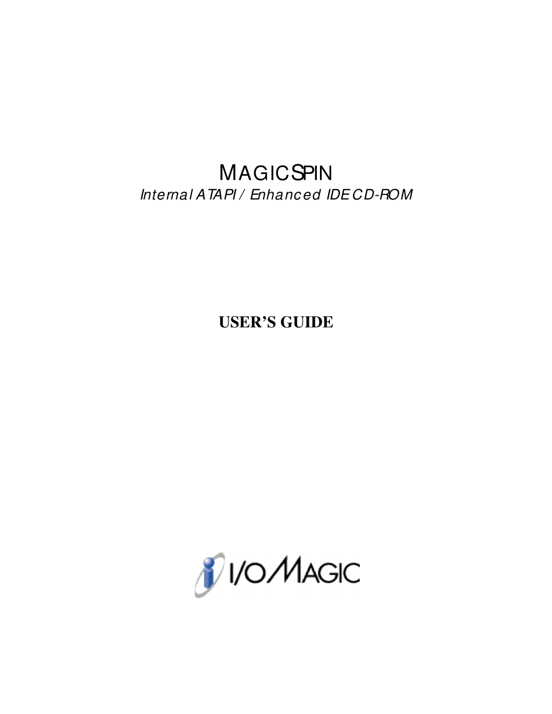 I/O Magic MagicSpin manual Magicspin 