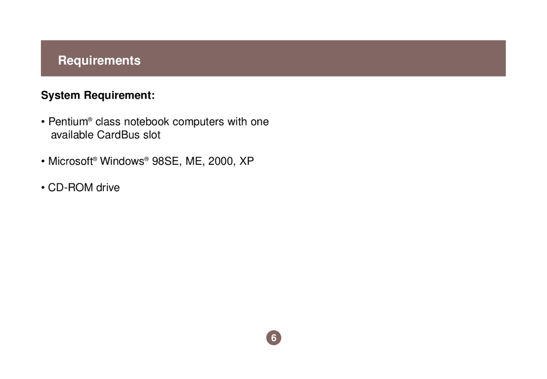 IOGear 1017 GWP511 user manual Requirements, System Requirement 