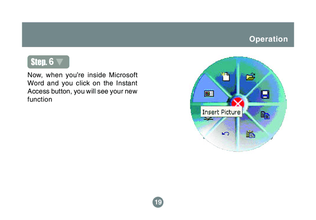 IOGear 1600DPI user manual Operation 