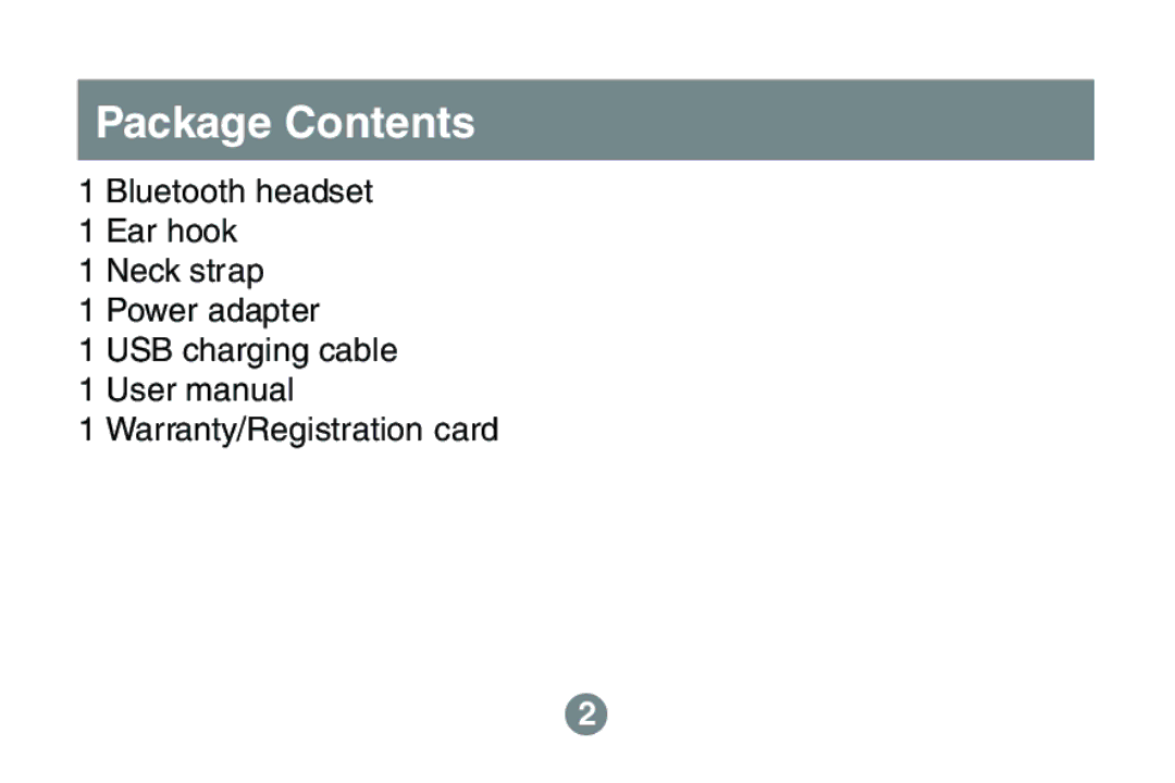 IOGear GBE201 user manual Package Contents 