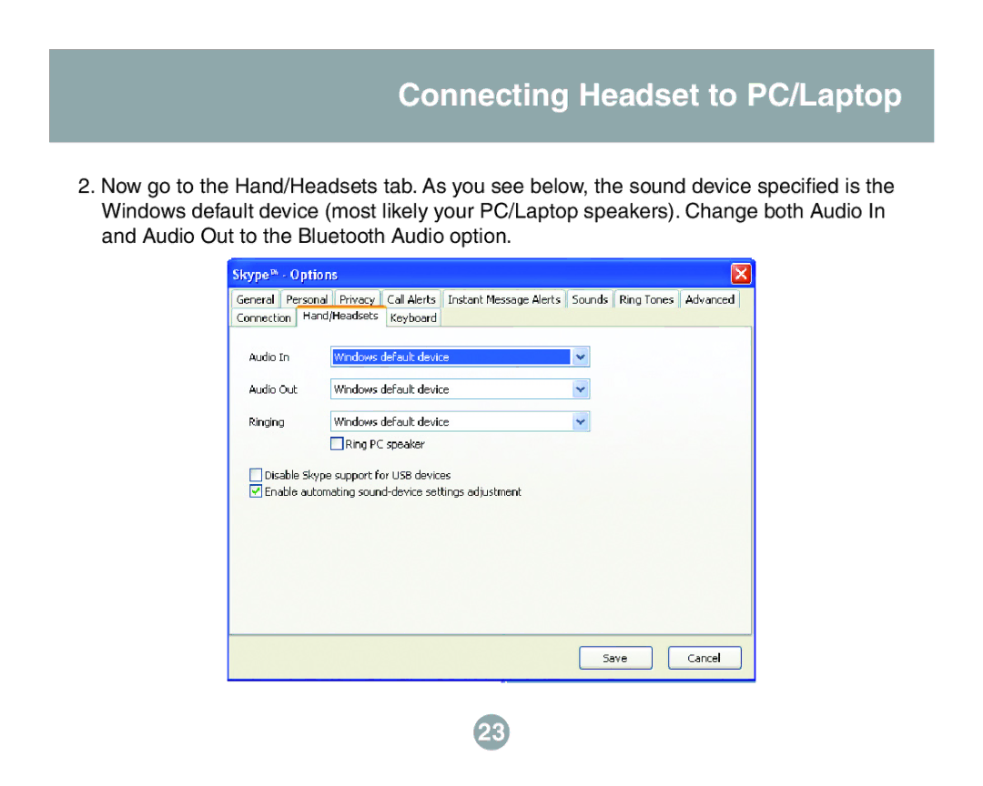 IOGear GBE211 user manual Connecting Headset to PC/Laptop 