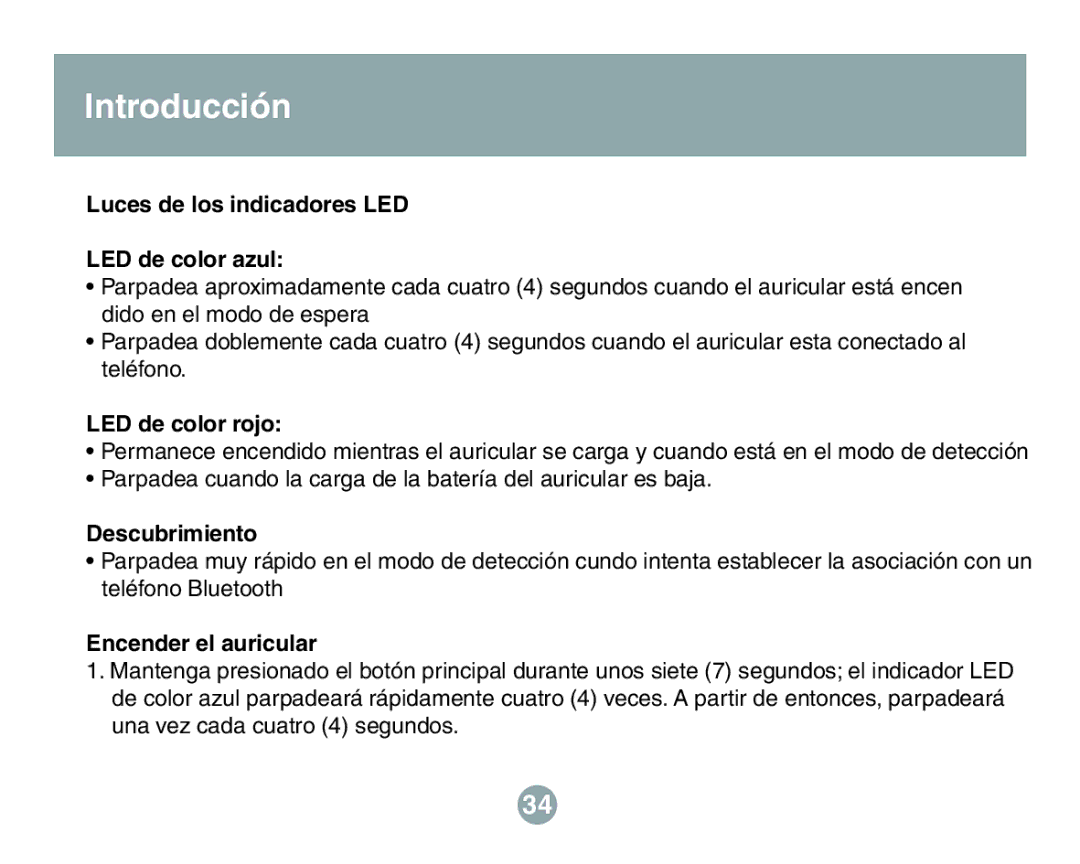 IOGear GBE211 Luces de los indicadores LED LED de color azul, LED de color rojo, Descubrimiento, Encender el auricular 