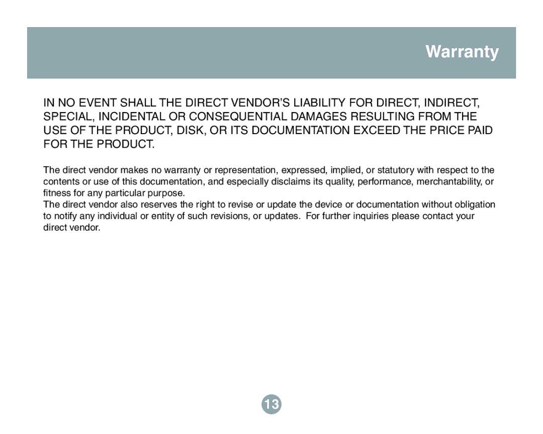 IOGear GBHFK201W6 user manual Warranty 