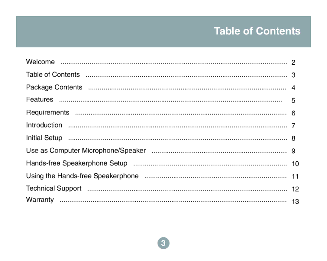 IOGear GBHFK201W6 user manual Table of Contents 