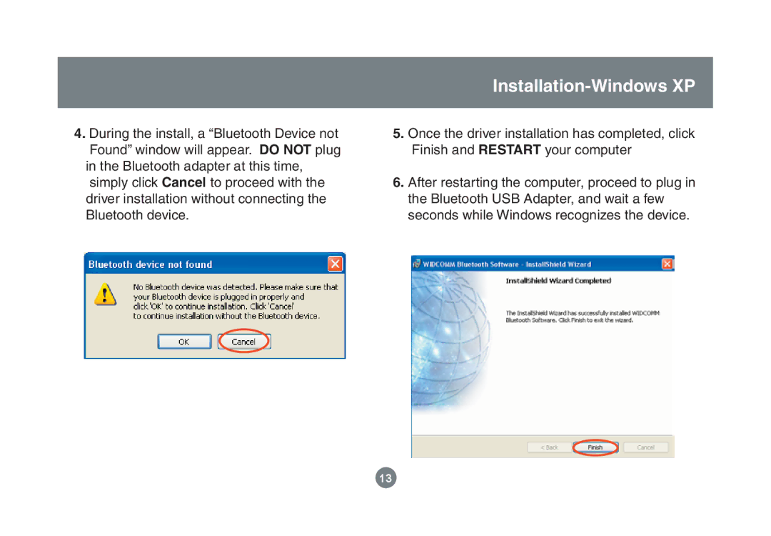 IOGear GBU221/321 user manual Installation-Windows XP 