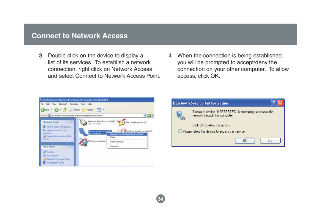 IOGear GBU221/321 user manual Connect to Network Access 