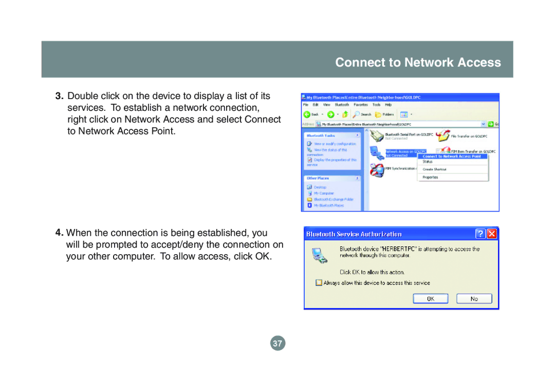 IOGear GBU221P user manual Connect to Network Access 