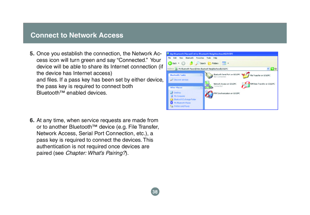 IOGear GBU221P user manual Connect to Network Access 