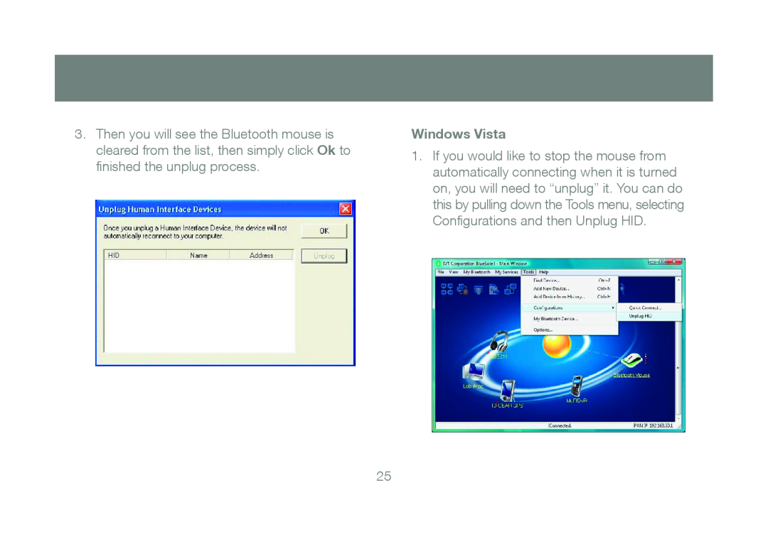 IOGear GBU241W6 manual Windows Vista 