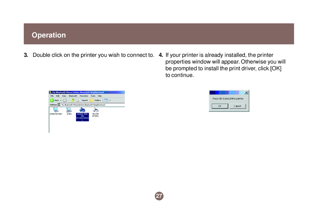 IOGear GBU301 user manual Operation 