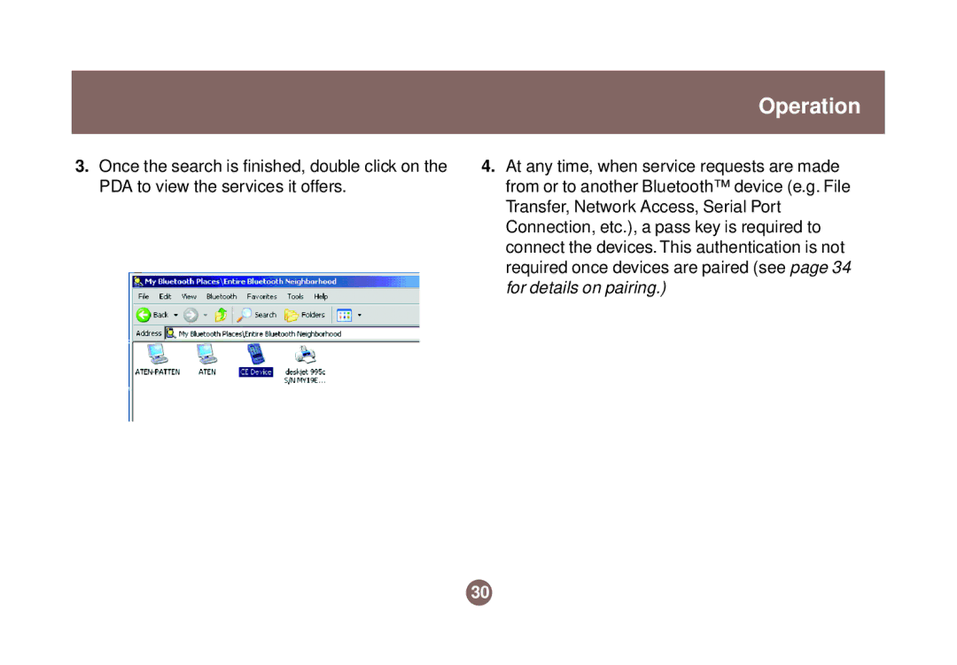 IOGear GBU301 user manual Operation 