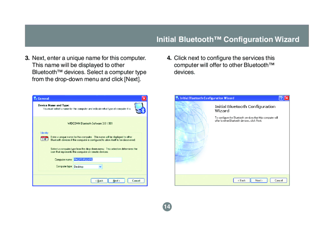 IOGear GBU211, GBU311 user manual Initial Bluetooth Configuration Wizard 