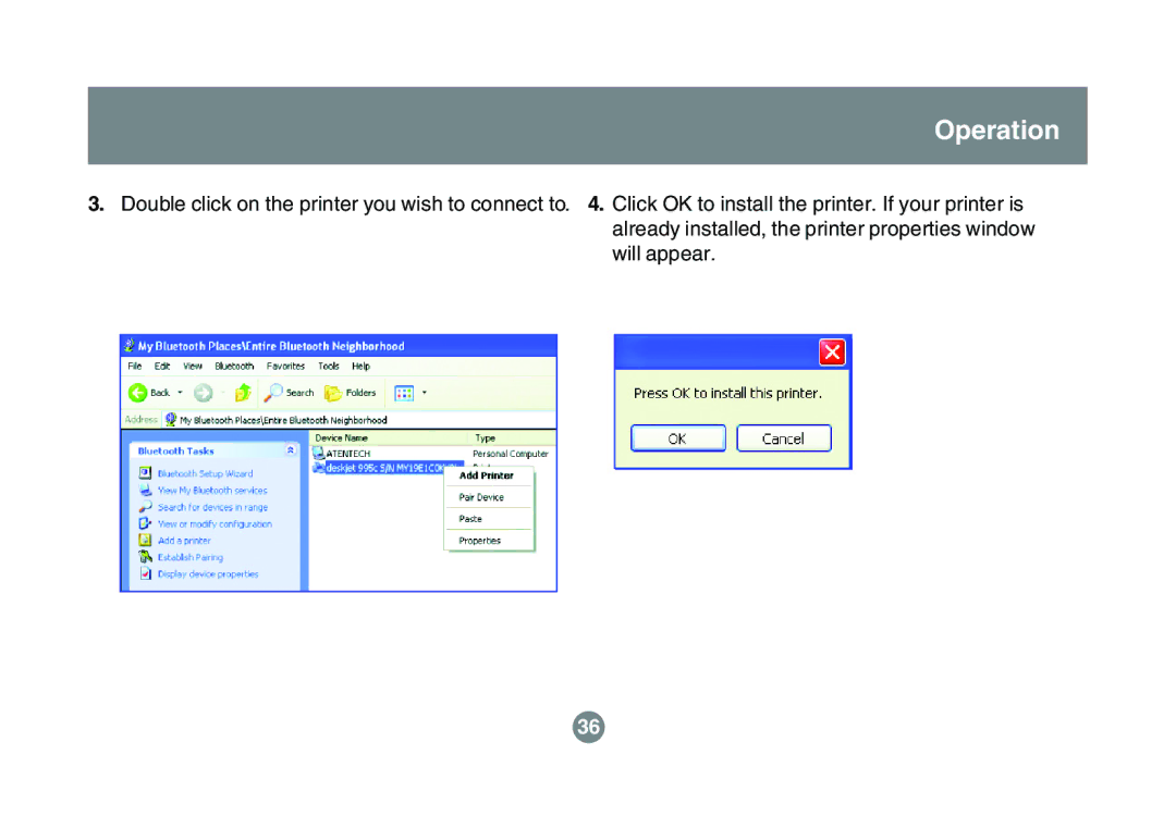 IOGear GBU211, GBU311 user manual Operation 