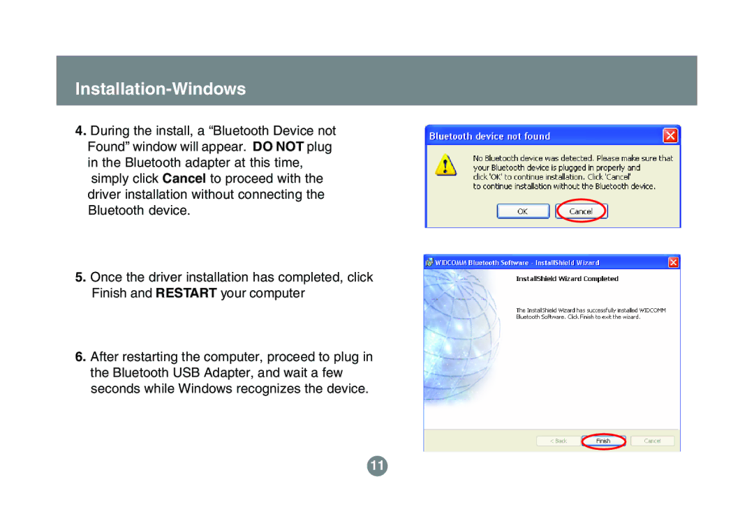 IOGear GBU321 user manual Installation-Windows 