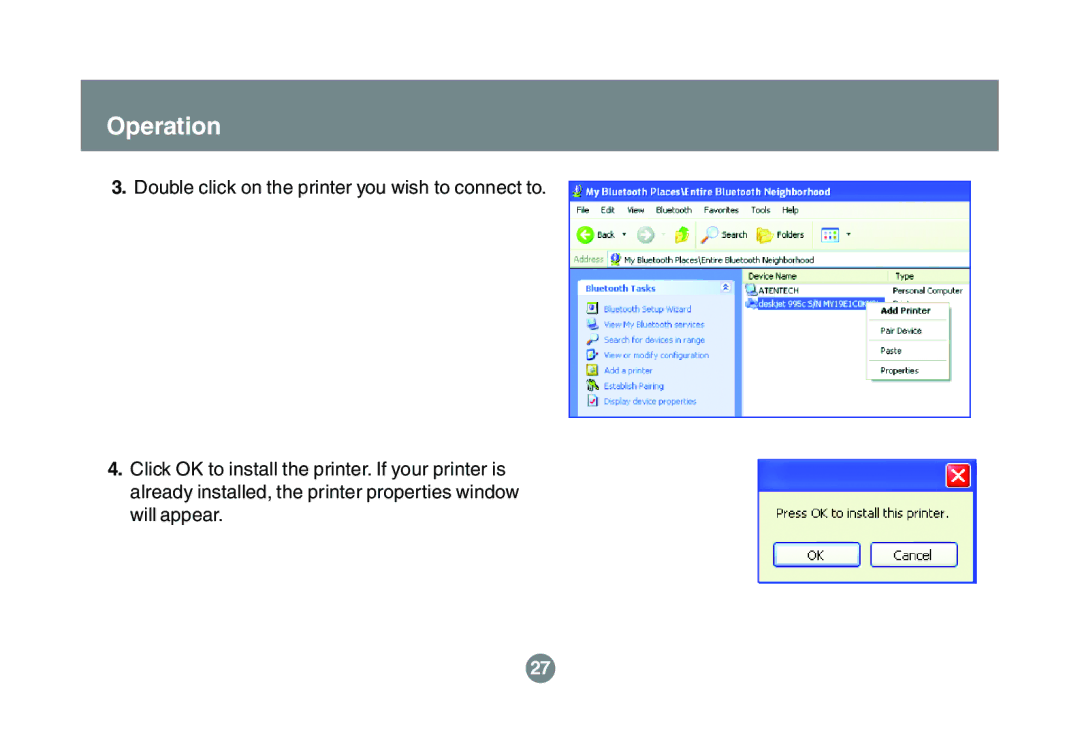 IOGear GBU321 user manual Operation 