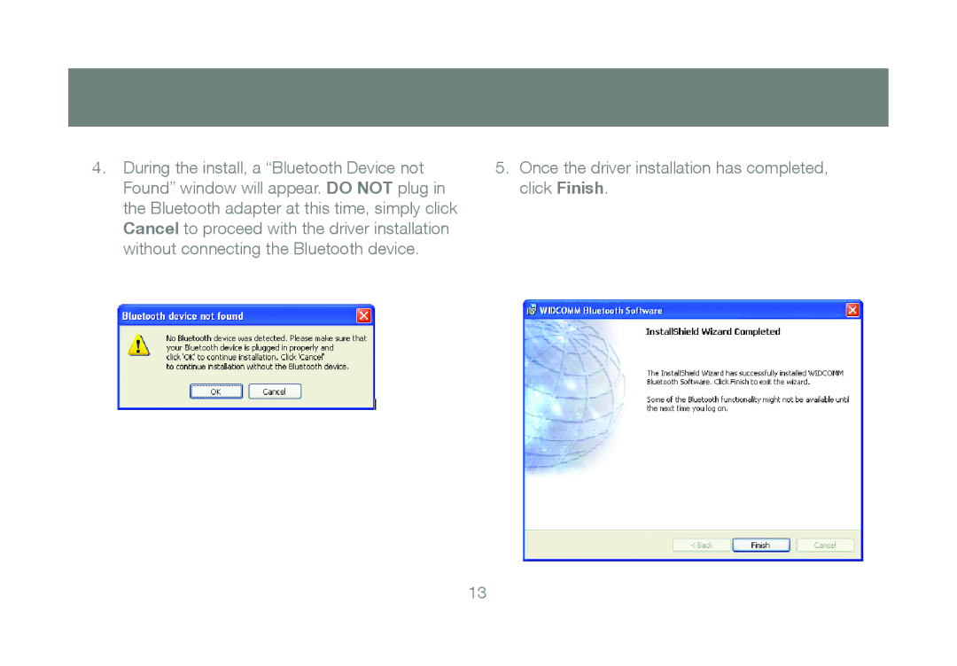 IOGear GBU421 manual During the install, a Bluetooth Device not 