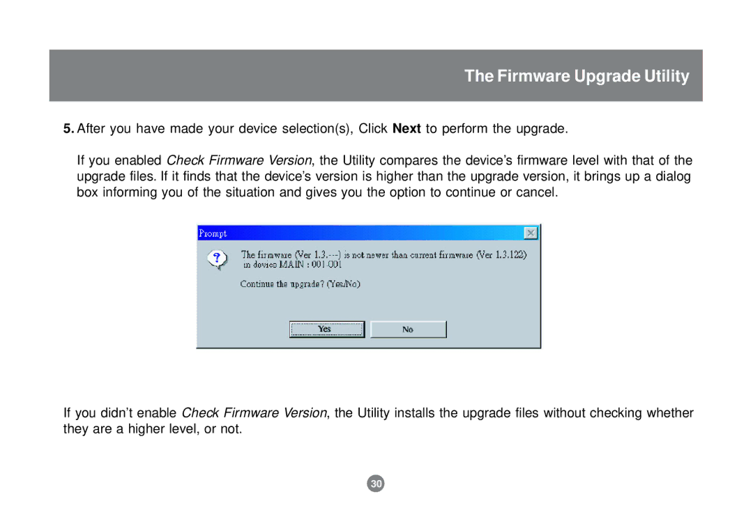 IOGear GCS1732 user manual Firmware Upgrade Utility 