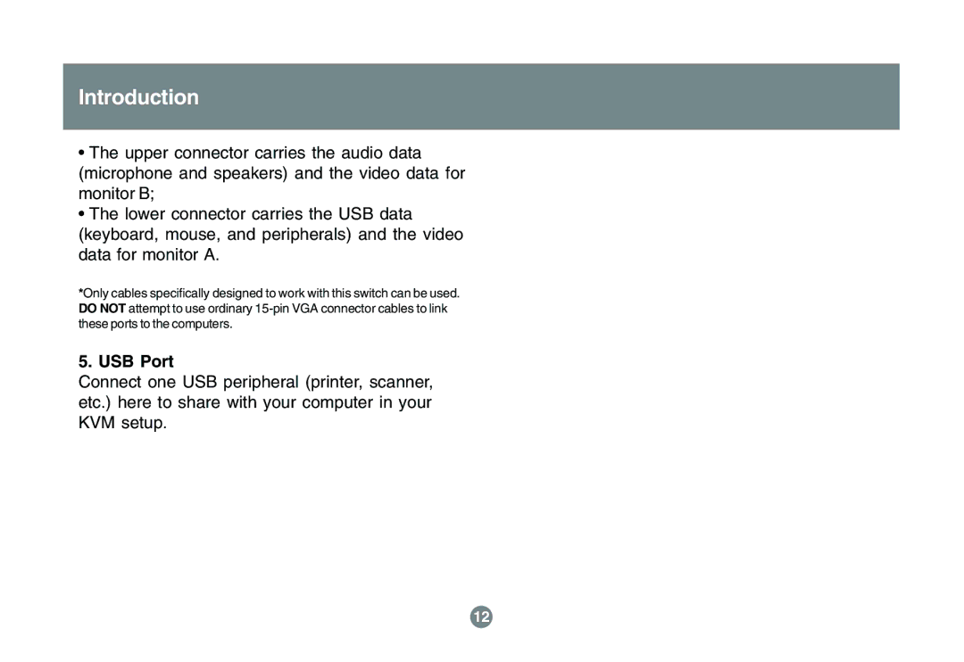 IOGear GCS1742 user manual Introduction 