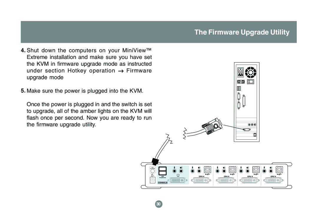 IOGear GCS1762 user manual Firmware Upgrade Utility 