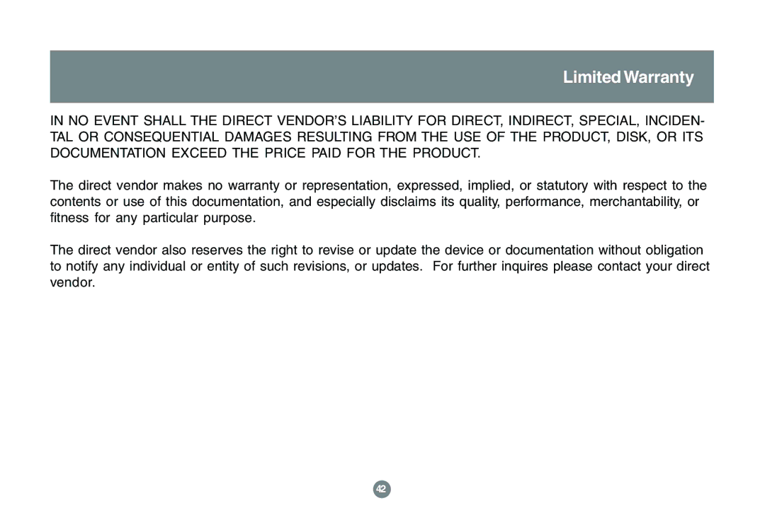 IOGear GCS1762 user manual Limited Warranty 