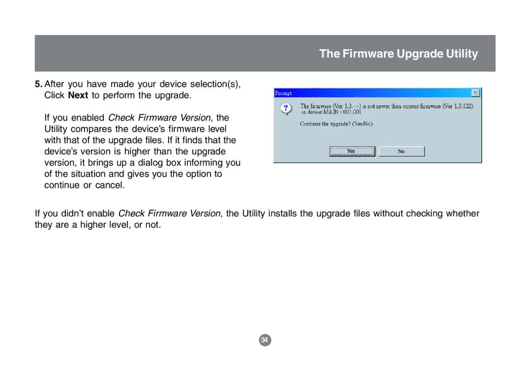 IOGear GCS1772 user manual Firmware Upgrade Utility 