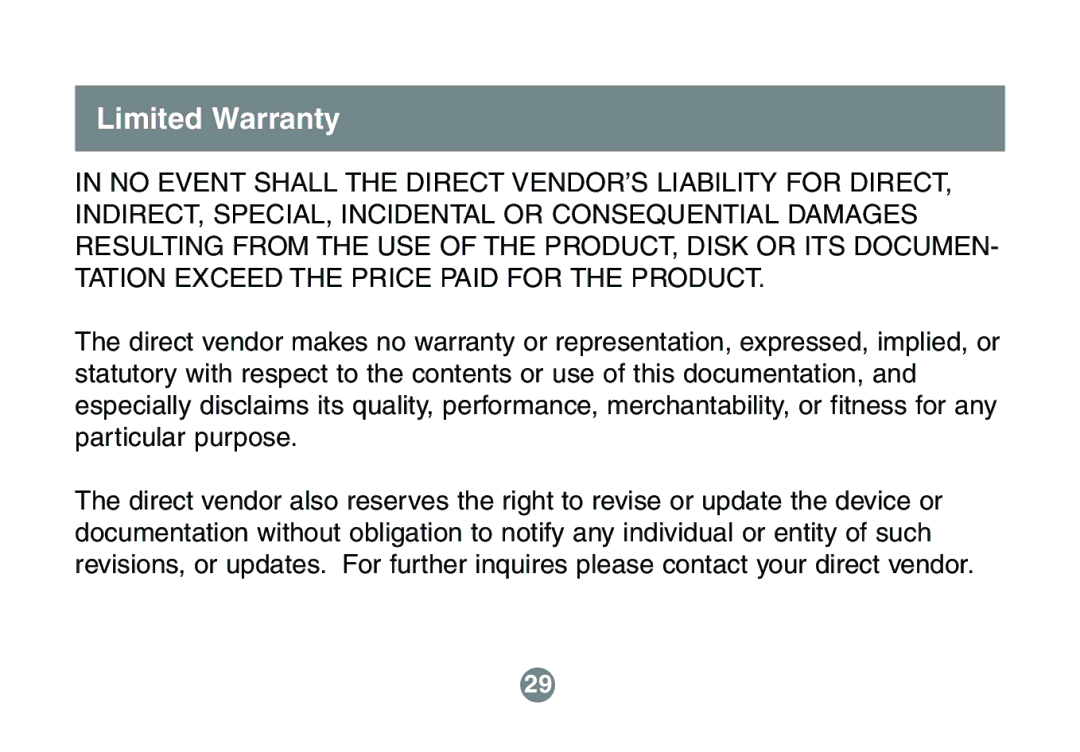 IOGear GCS632U installation manual Limited Warranty 